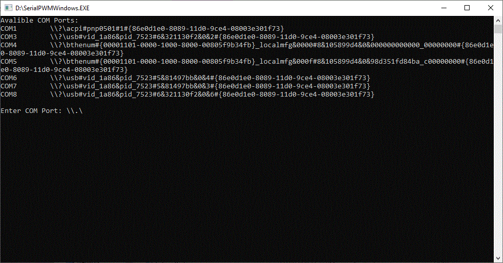 This is the screen with no params